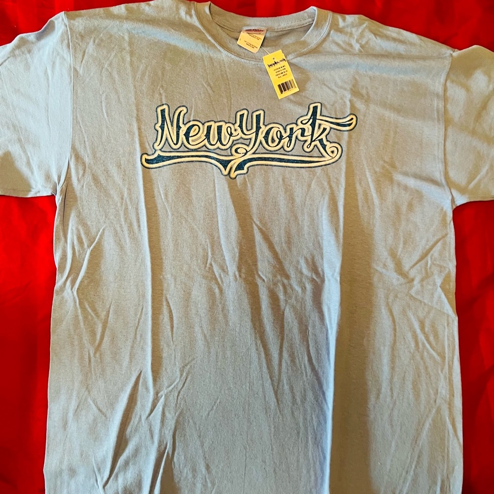 Baby Blue New York Tee